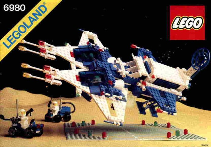 lego spaceship galaxy commander 1983